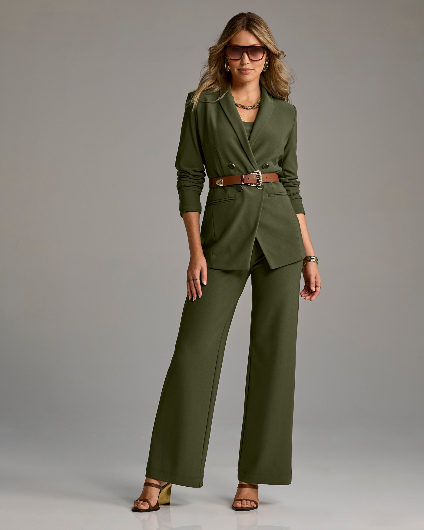 High-Rise Palazzo Pants