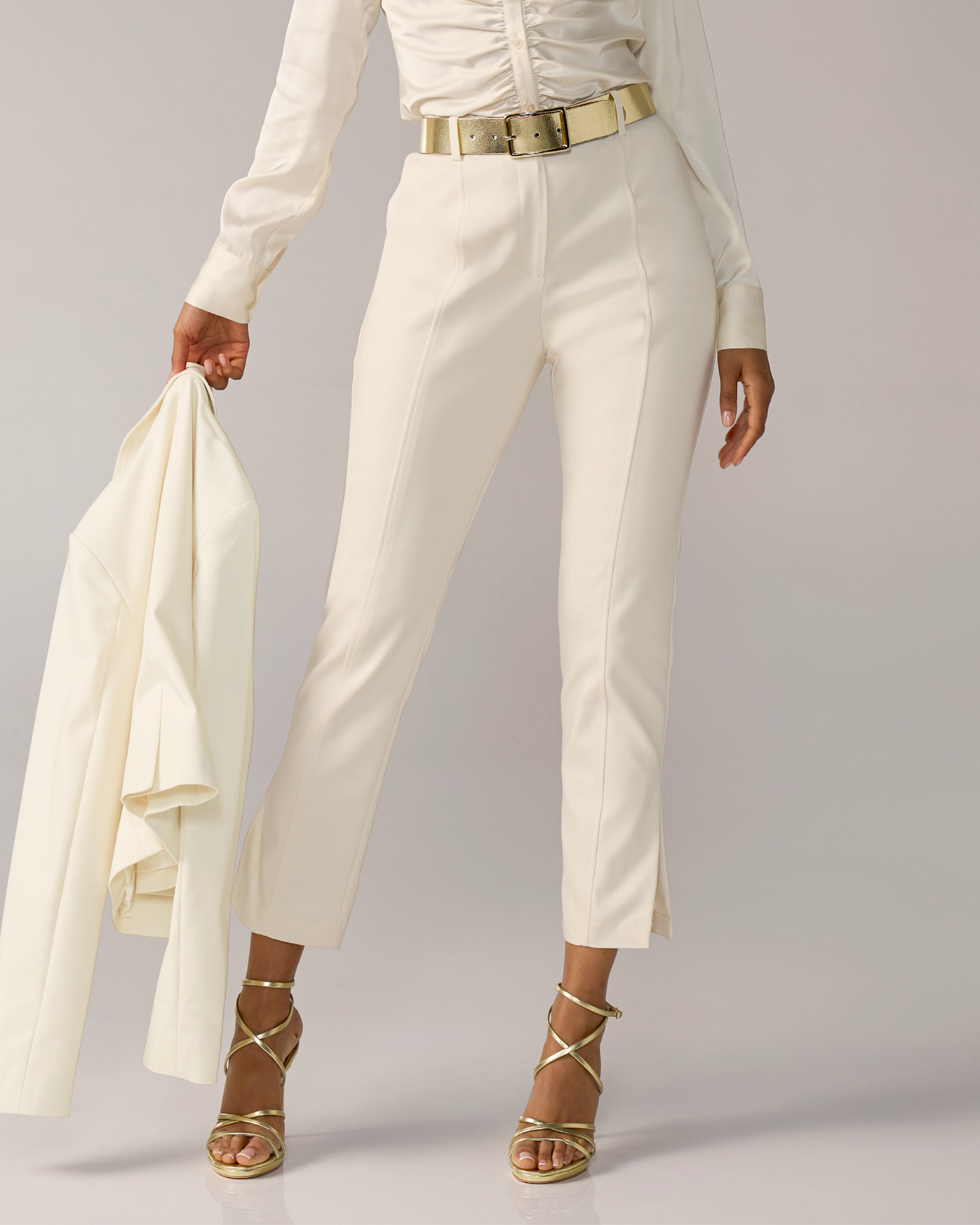 Modern Slim Straight Trouser Pants