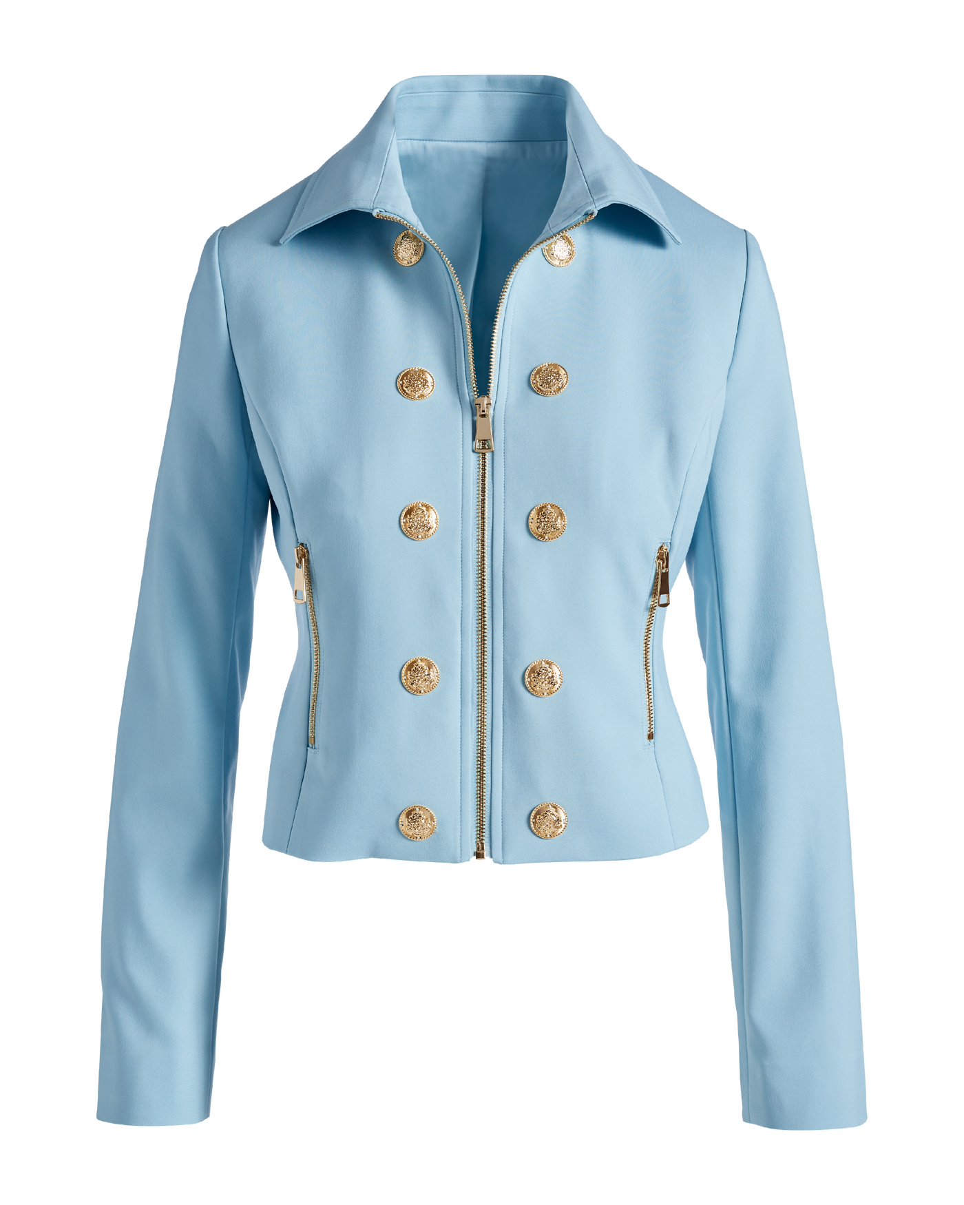 Modern Jacket with Front Zipper
